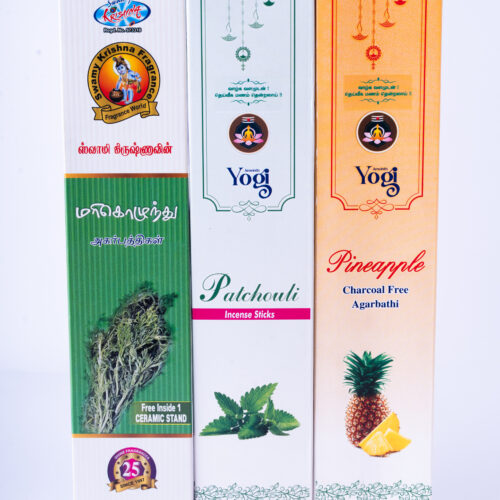 Pack of 3 - Three Fragrance of Bathi or Same fragrance ( Marikolundhu, Pine Apple, Patchouli)